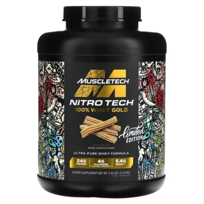 پروتئین نیتروتک وی گلد ماسل تک - NitroTech Whey Gold | خرید اصل | bbsupp