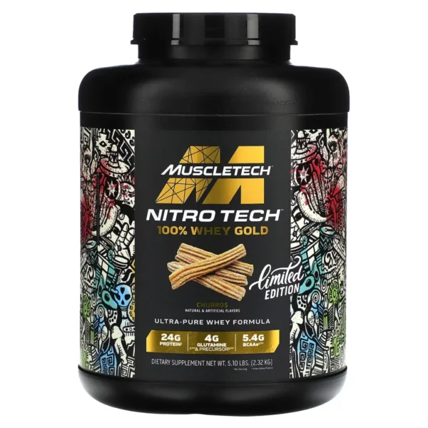 پروتئین نیتروتک وی گلد ماسل تک - NitroTech Whey Gold | خرید اصل | bbsupp