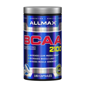 بی سی اا 2100 آلمکس | Allmax Nutrition BCAA 2100 - 180 Capsules | خرید اصل | bbsupp