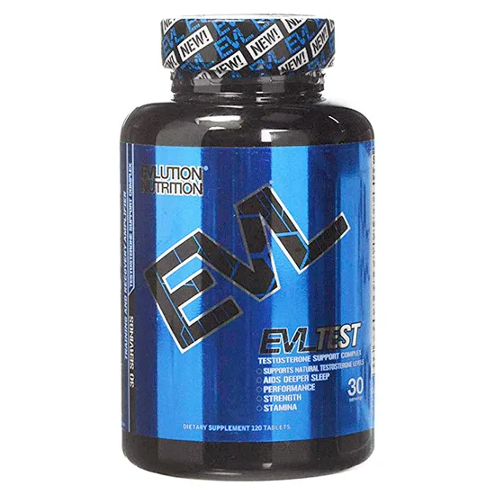 تستسترون بوستر ای وی ال تست |EVL TEST | فروش مکمل تست بوستر | خرید اصل | bbsupp