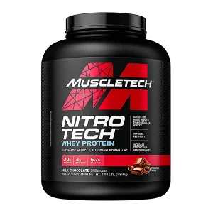 پروتئین وی نیتروتک شرکت ماسلتک امریکا اصل |Muscletech NitroTech Whey Protein