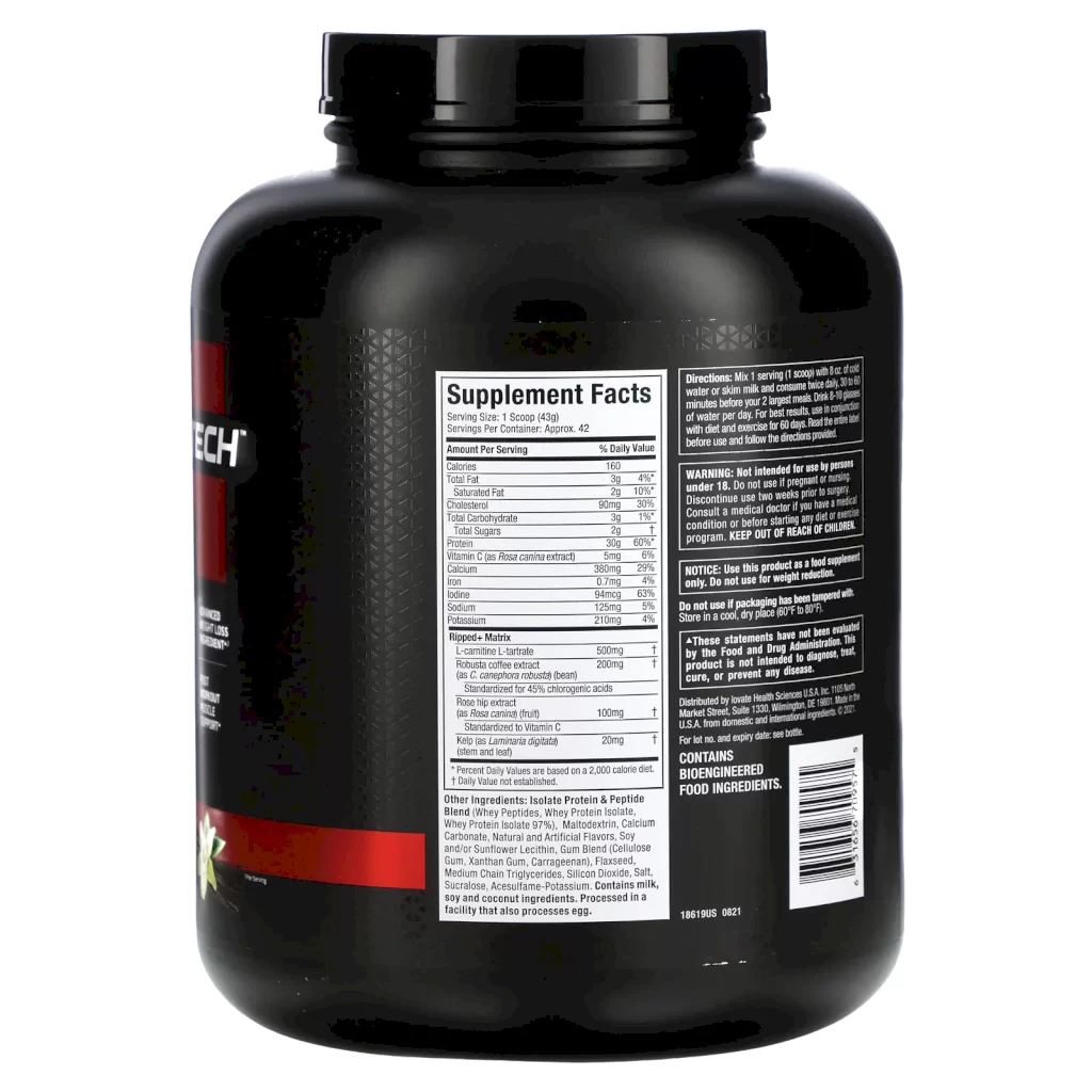 پروتئین وی نیتروتک ریپد ماسل تک امریکا 100% اصل | NitroTech Power Protein | bbsupp