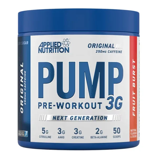 پمپ تری جی اپلاید -Applied PUMP 3G PRE-WORKOUT | خرید اصل | bbsupp