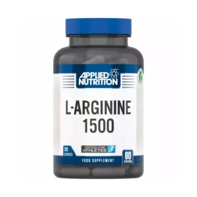 ال آرژنین اپلاید 120 کپسول  Applied Nutrition L-Arginine 1500 | خرید اصل | bbsupp