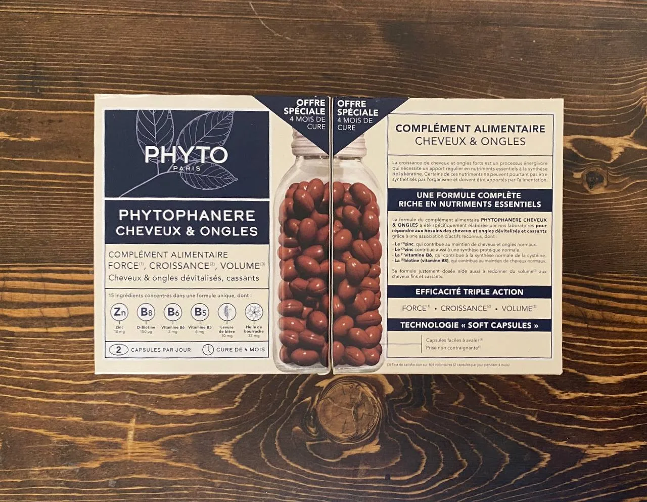 قرص فیتو اصل ایتالیا ضد ریزش مو phytophanere